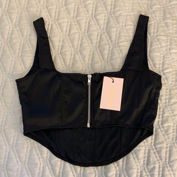 Corset crop top! MISSGUIDED! - Picture 3 of 4